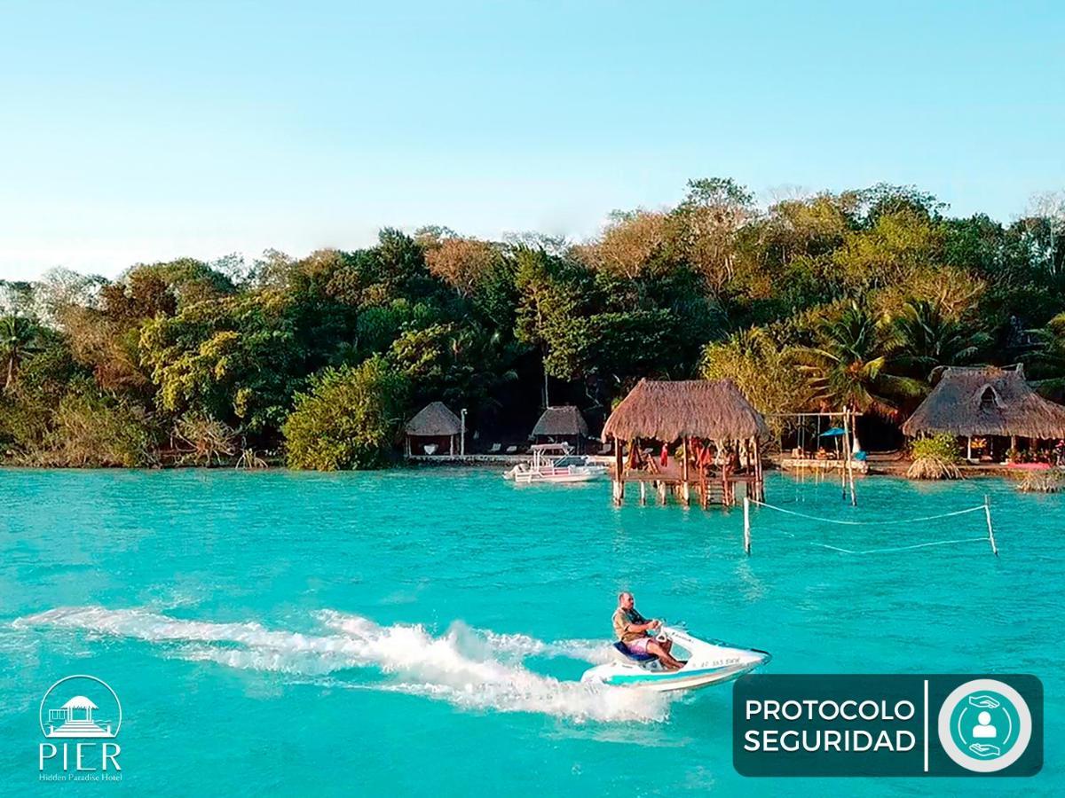 Hotel Wayak Bacalar - Todo Incluido Eksteriør billede