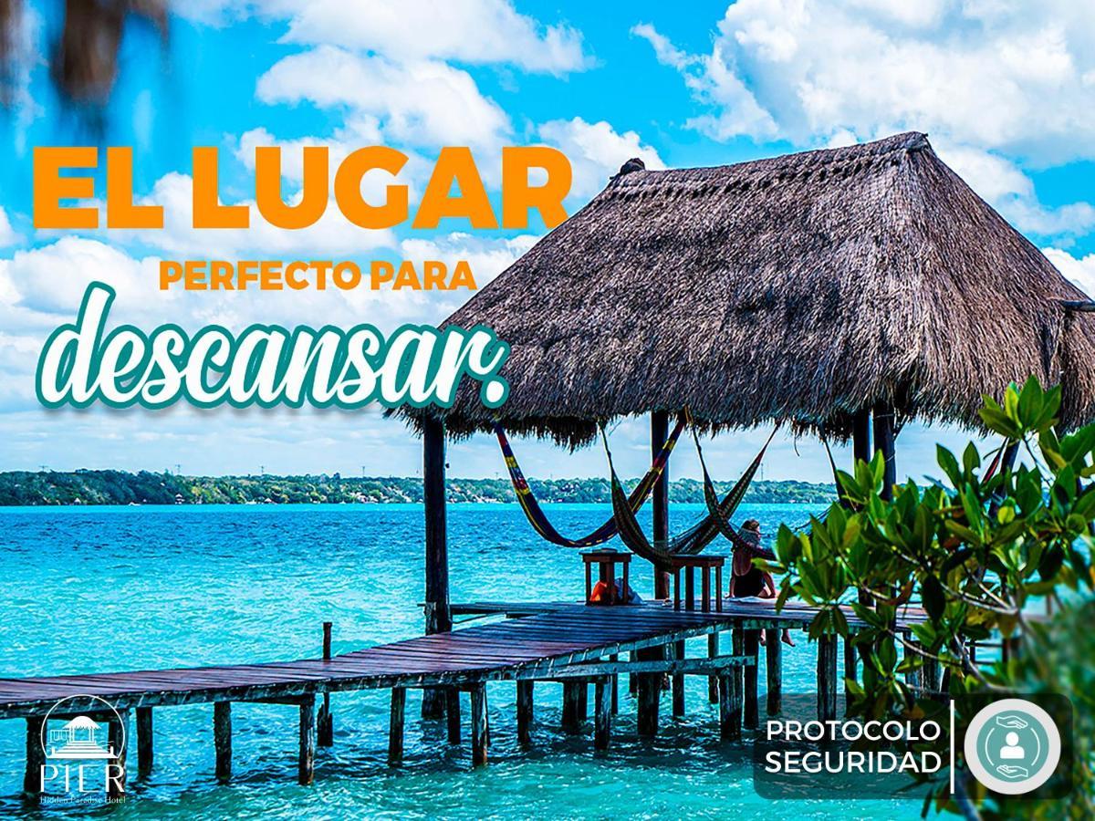 Hotel Wayak Bacalar - Todo Incluido Eksteriør billede