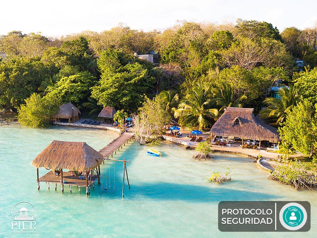 Hotel Wayak Bacalar - Todo Incluido Eksteriør billede