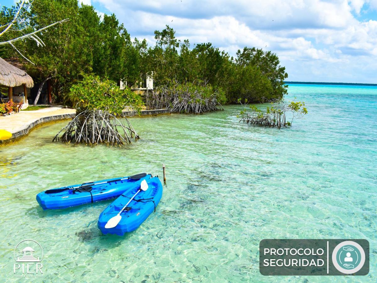 Hotel Wayak Bacalar - Todo Incluido Eksteriør billede