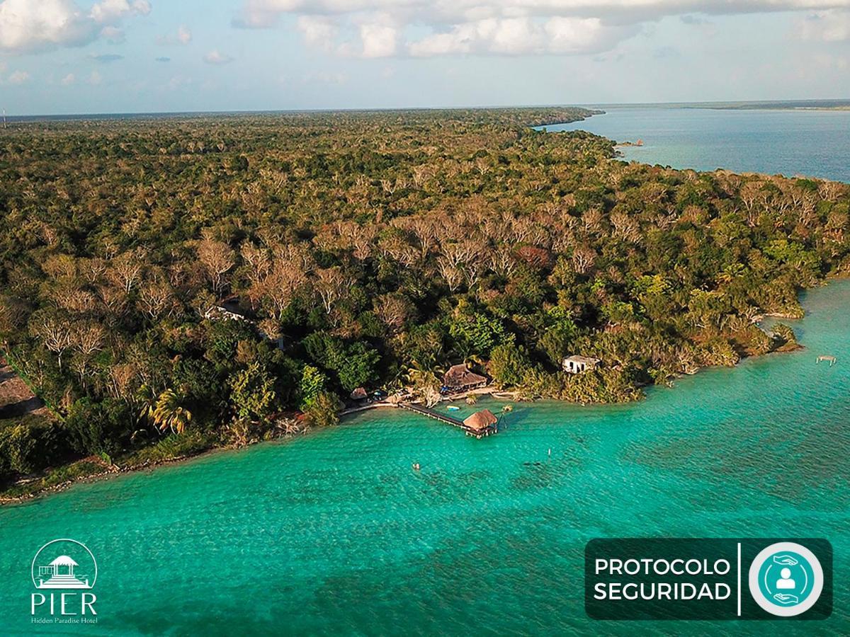 Hotel Wayak Bacalar - Todo Incluido Eksteriør billede