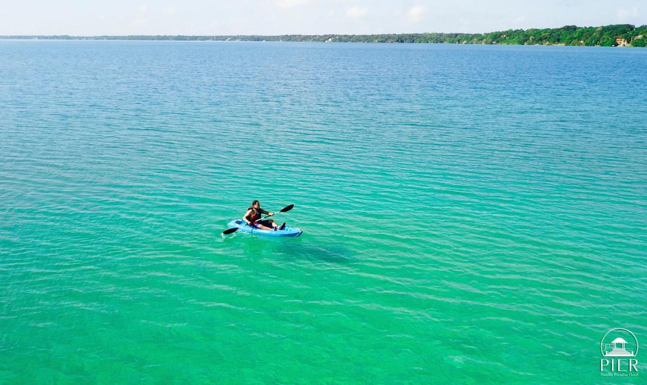 Hotel Wayak Bacalar - Todo Incluido Eksteriør billede
