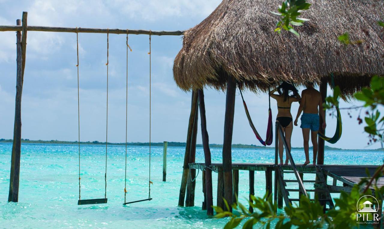Hotel Wayak Bacalar - Todo Incluido Eksteriør billede