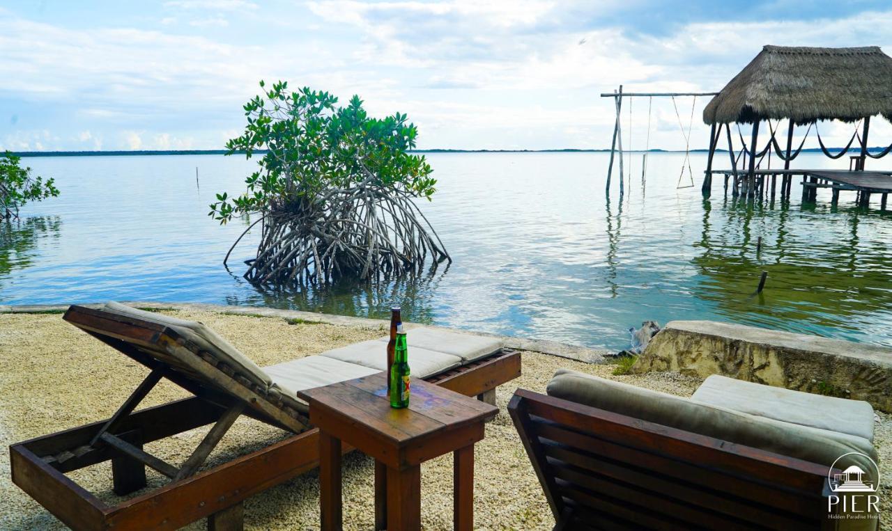 Hotel Wayak Bacalar - Todo Incluido Eksteriør billede