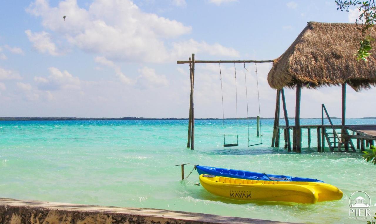 Hotel Wayak Bacalar - Todo Incluido Eksteriør billede