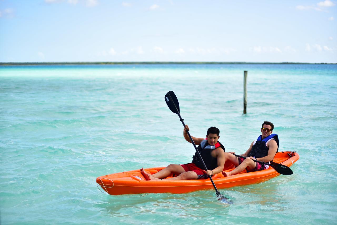 Hotel Wayak Bacalar - Todo Incluido Eksteriør billede