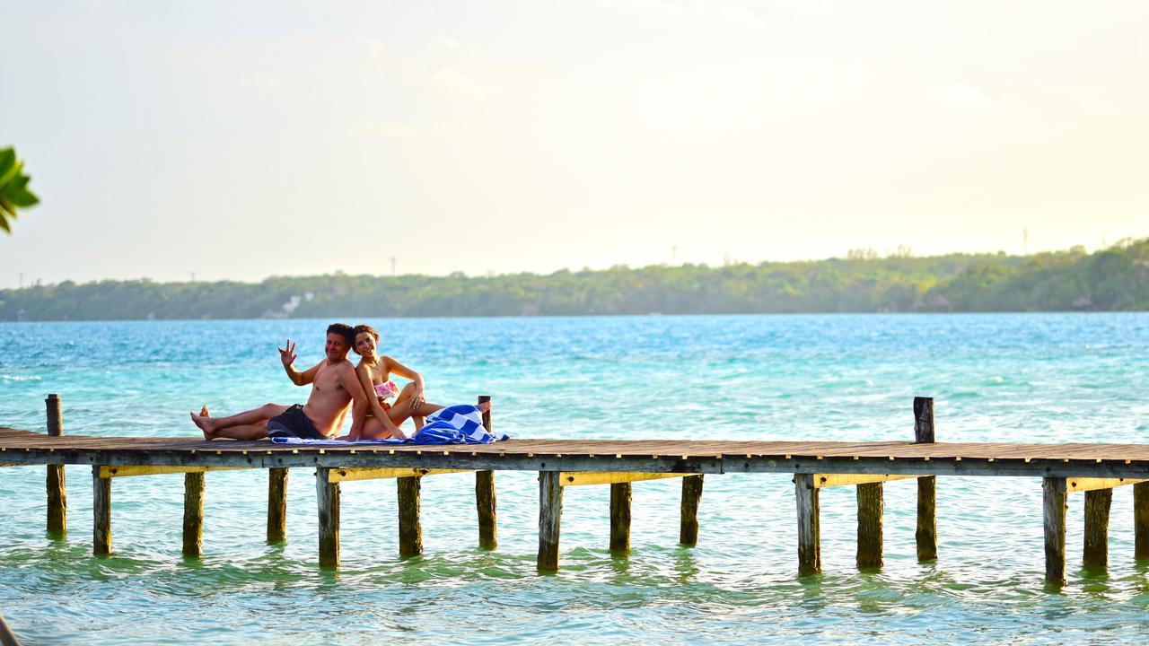 Hotel Wayak Bacalar - Todo Incluido Eksteriør billede