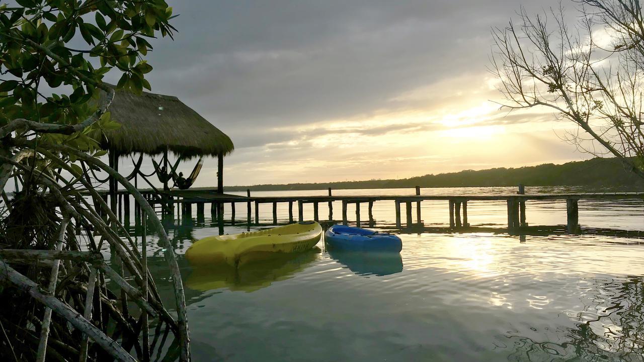 Hotel Wayak Bacalar - Todo Incluido Eksteriør billede